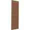 Ekena Millwork 15W x 49H Americraft Two Equal Louver Exterior Real Wood Shutters, Burnt Toffee, PR RW101LV15X49BTH - alternate 6